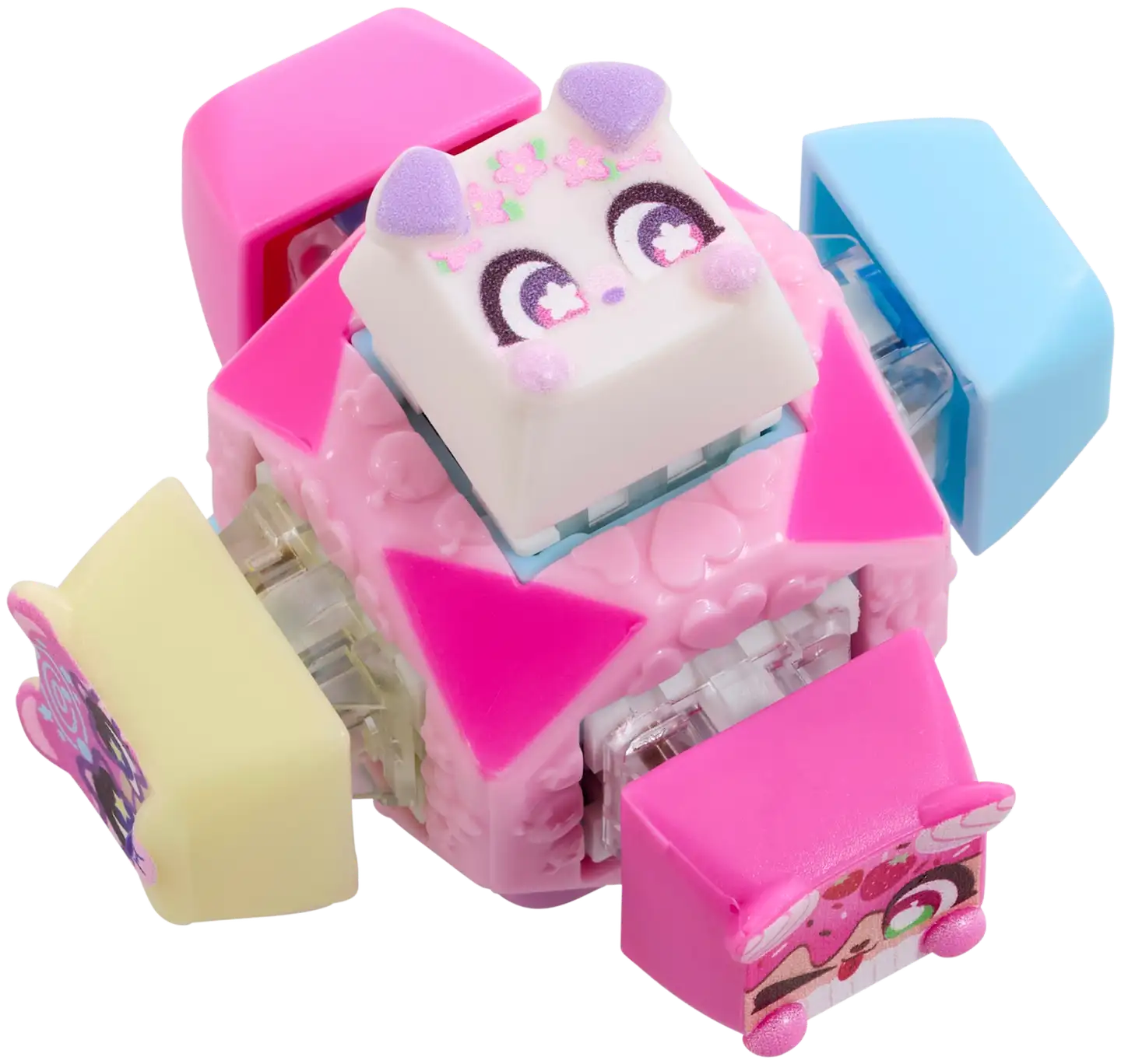 Clickeez Cube Firdget-Avaimenperä - 8