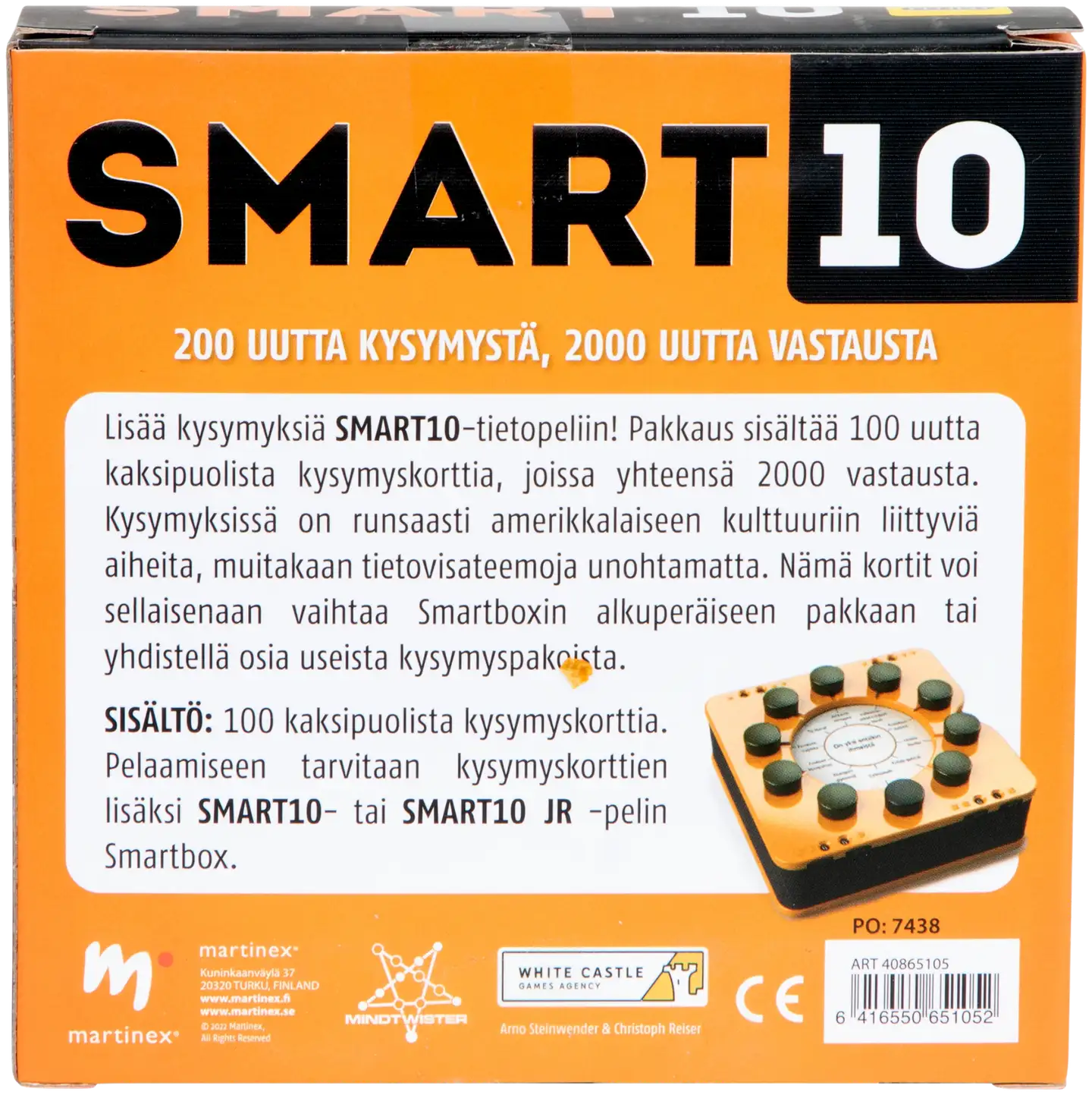 Peliko Smart10 kysymykset 4 - 3