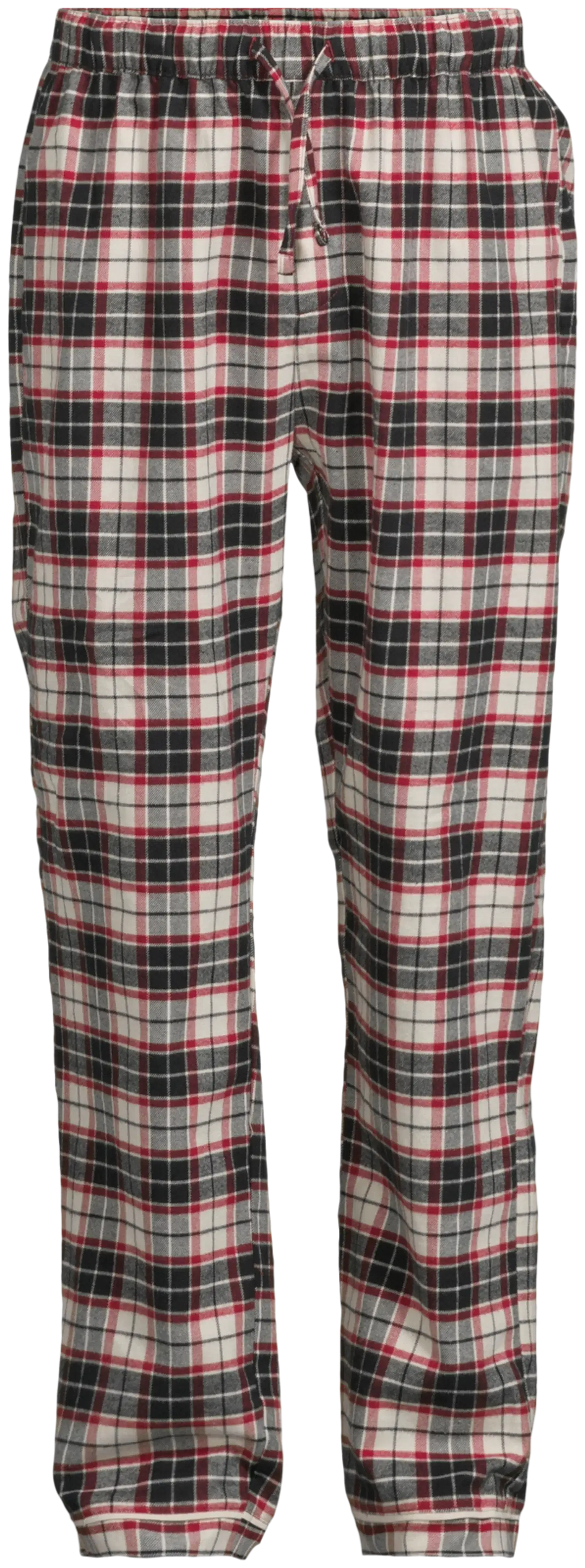 London Fog miesten flanellipyjama 191L422633 - RED/BEIGE - 3
