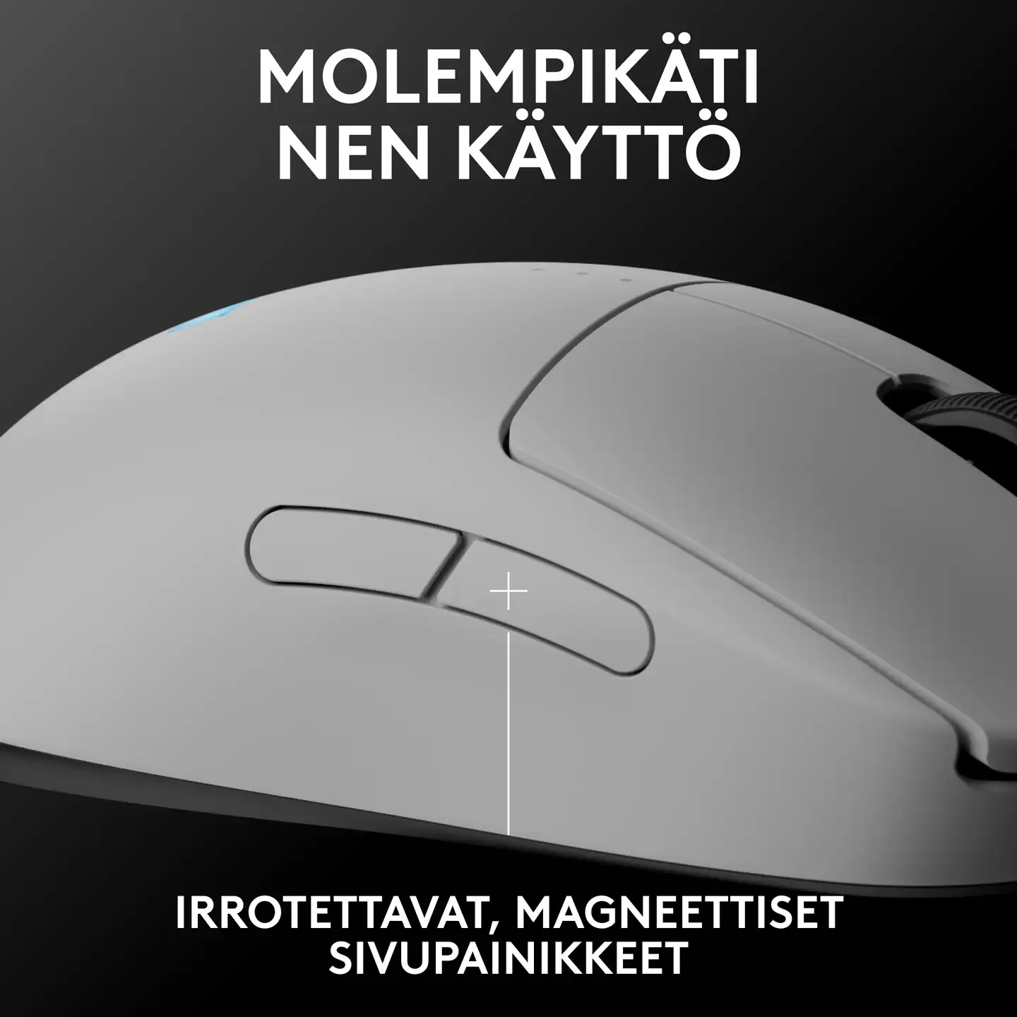 Logitech Pro 2 lightspeed pelihiiri valkoinen - 4