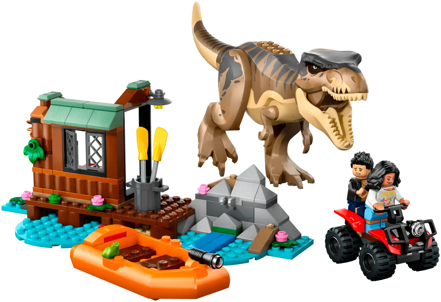LEGO® Jurassic World T. rex ja pako joella 76975 - 4