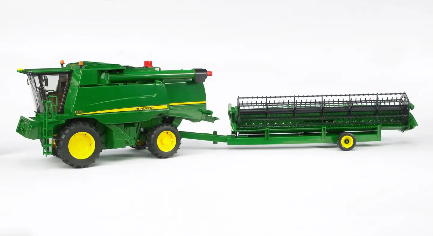 Bruder John Deere Combine T670i leikkuupuimuri - 3