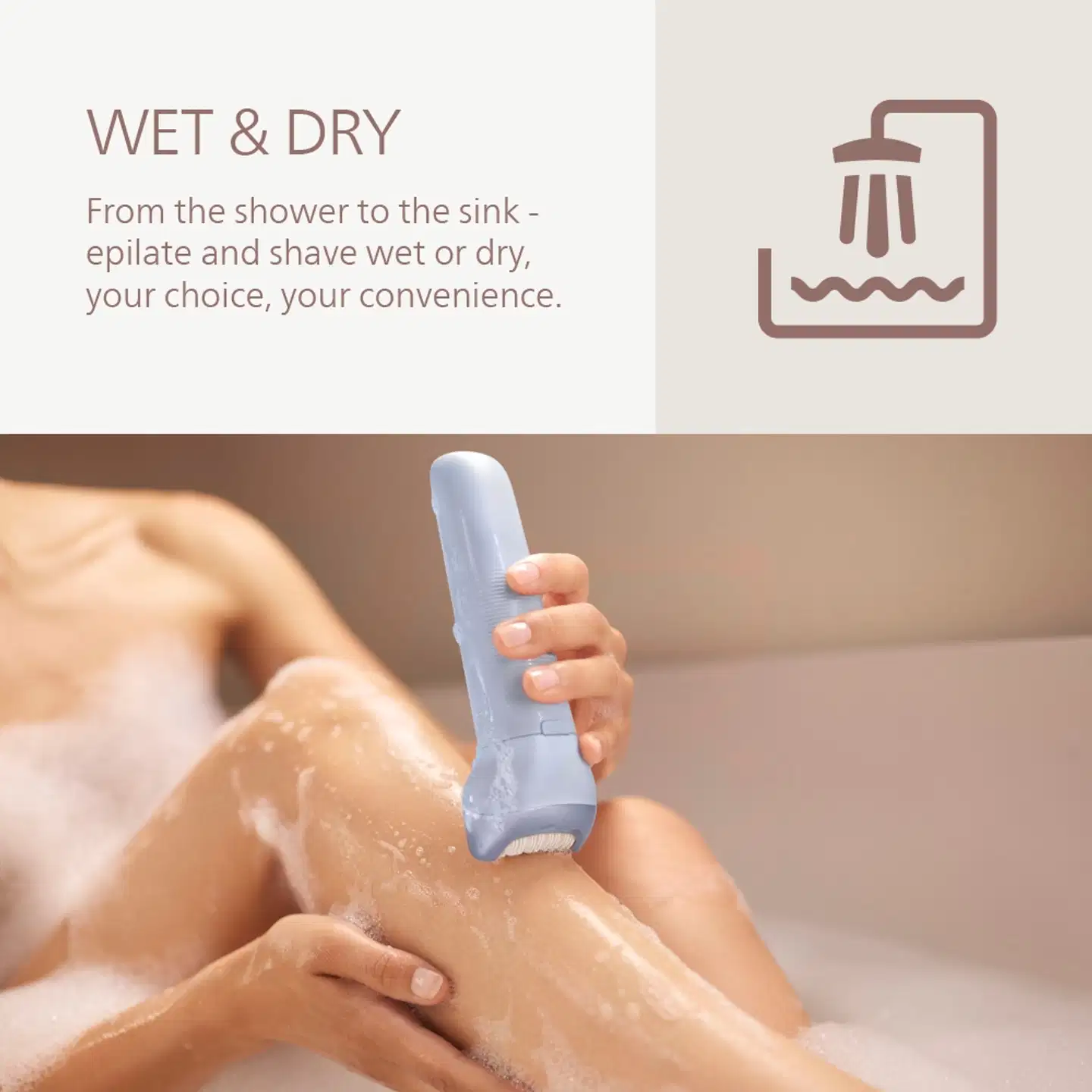 Philips Epilator Series 8000 BRE708/00 epilaattori - 4