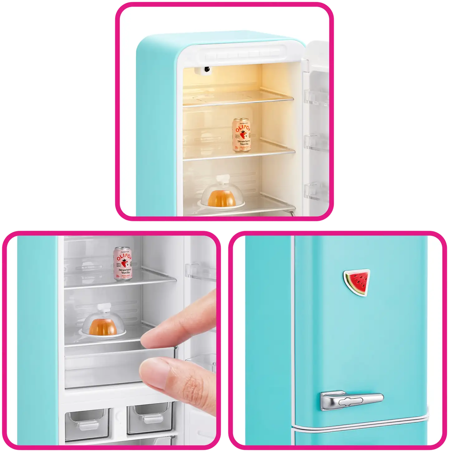 MINI BRANDS lasten leikkisetti Fill the Fridge S1 - 6