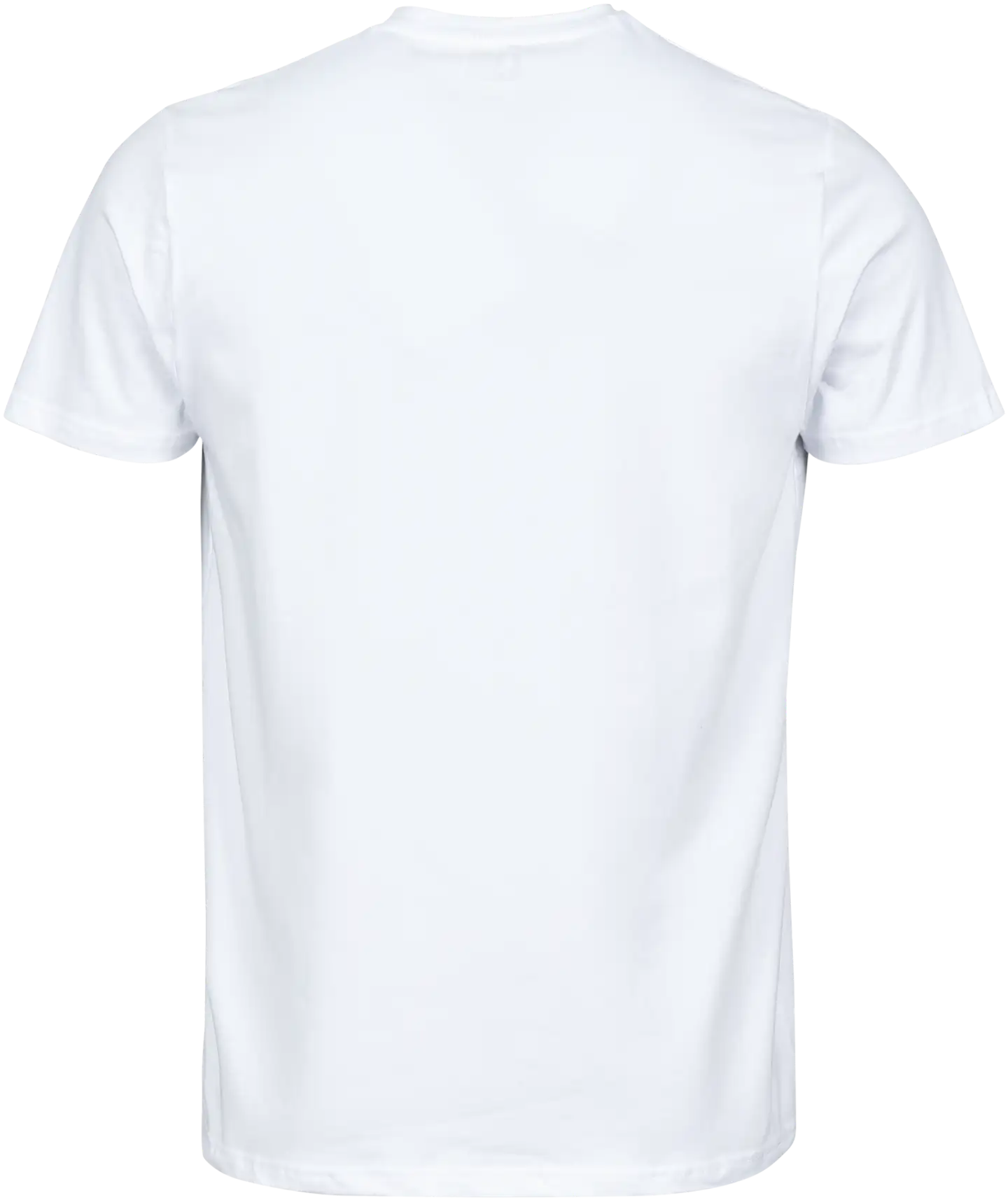 Black Horse miesten puuvilla T-paita O-pääntie I189 - WHITE - 2