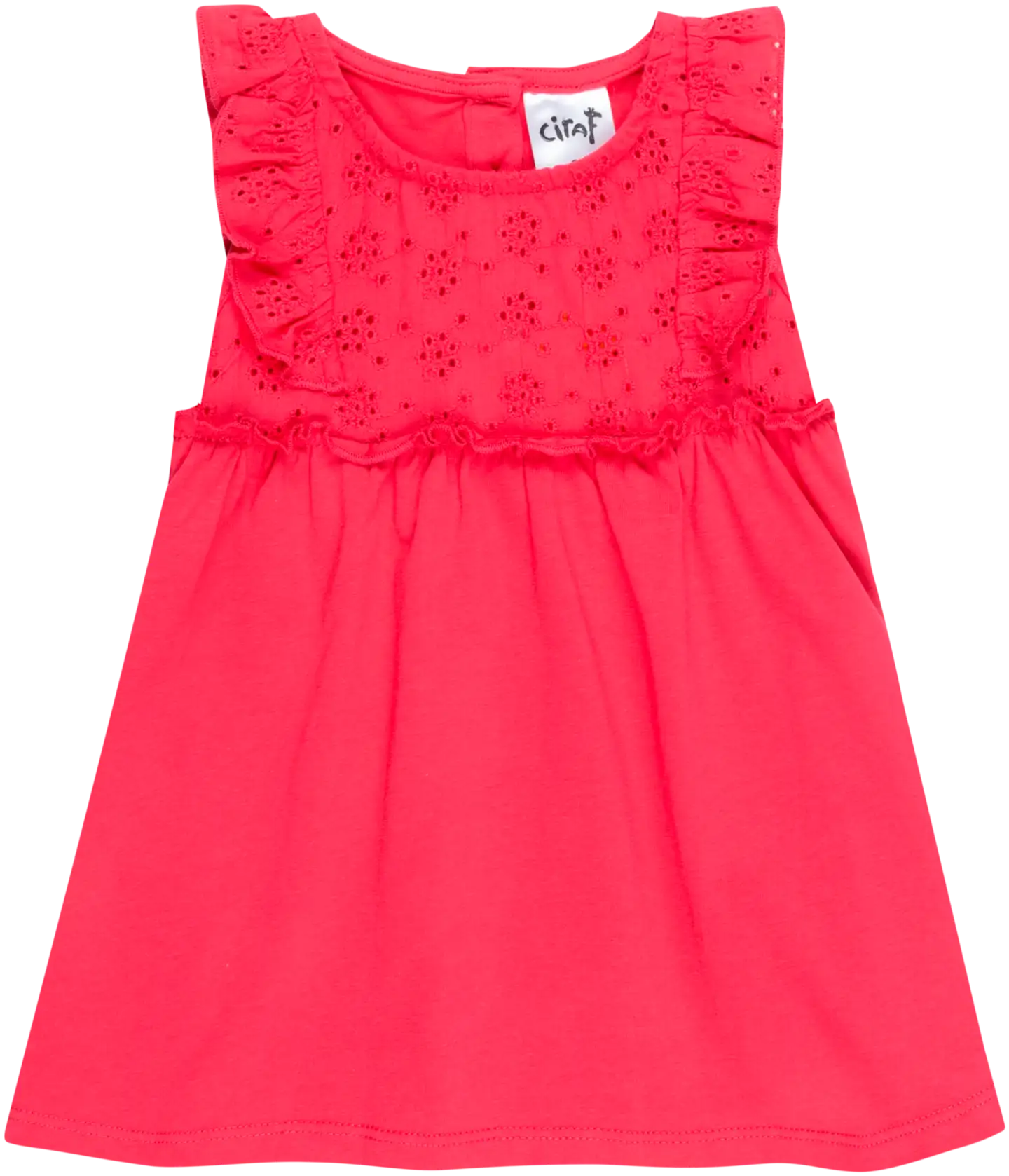 Ciraf vauvojen frillamekko 250B251725 - Rassberry - 1