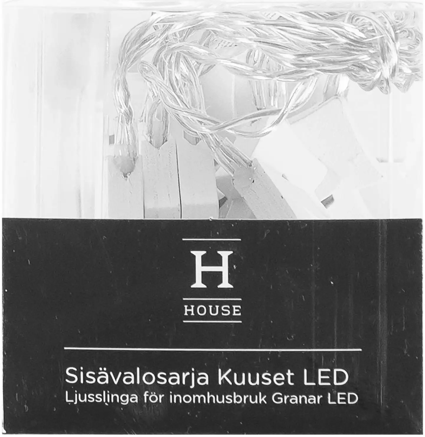 House sisävalosarja kuuset 10led