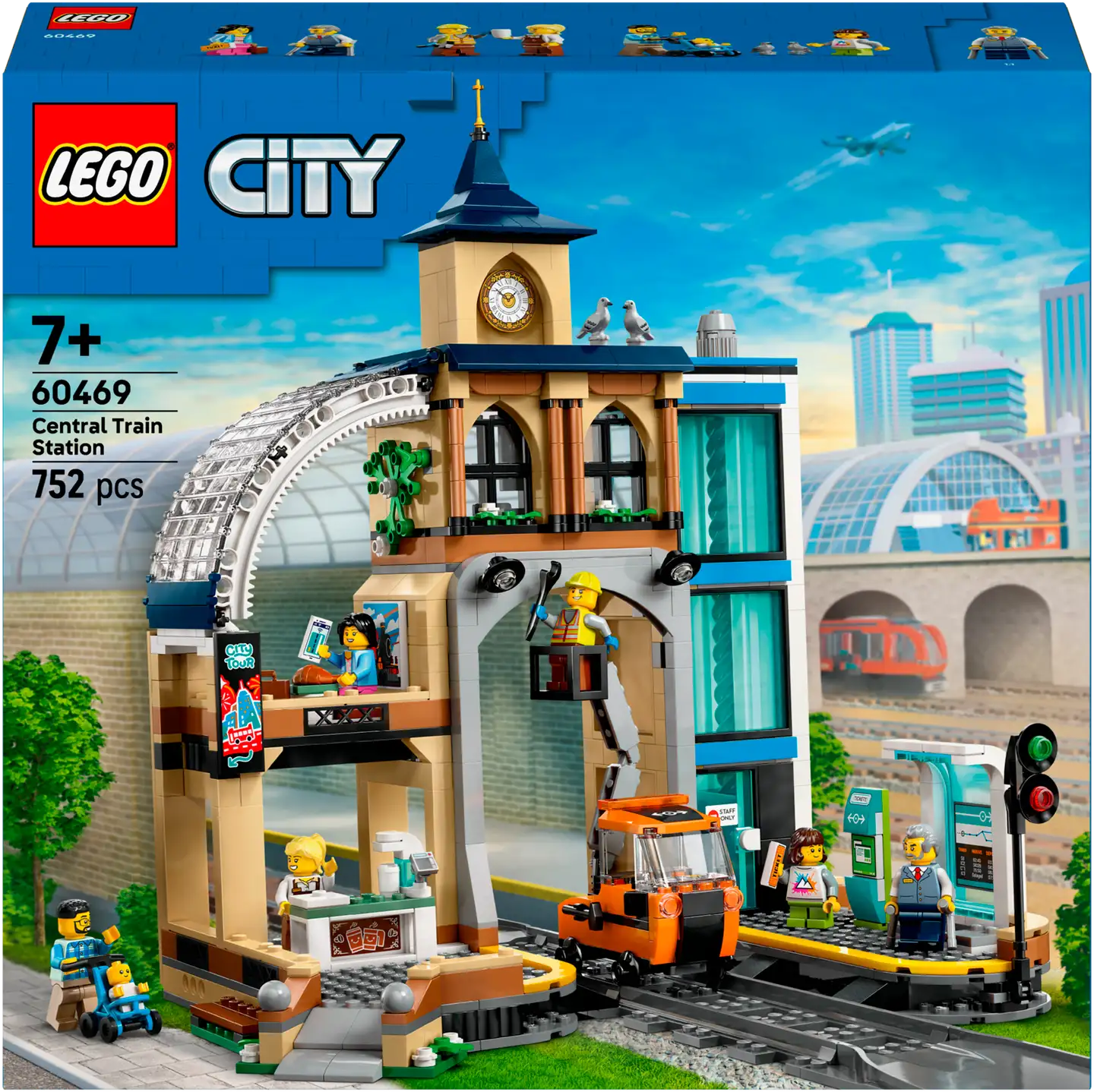 LEGO® City Trains 60469 Päärautatieasema - 2