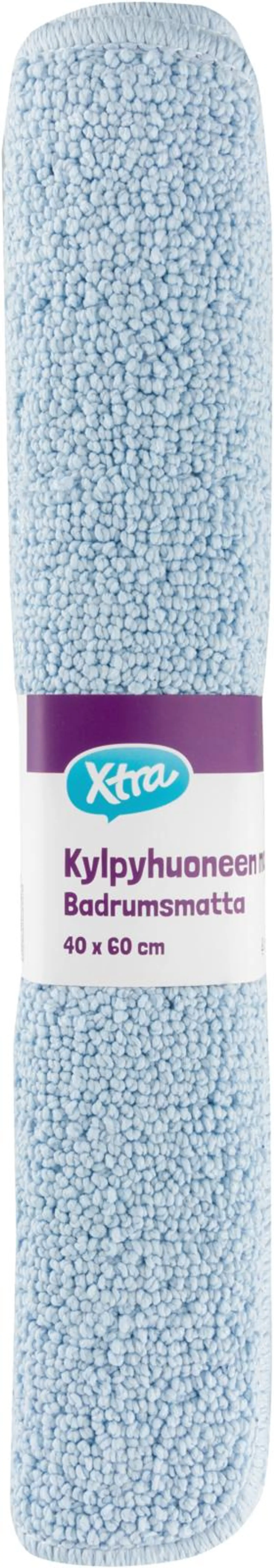 Xtra kylpyhuoneen matto Anna 40 x 60 cm - Blue