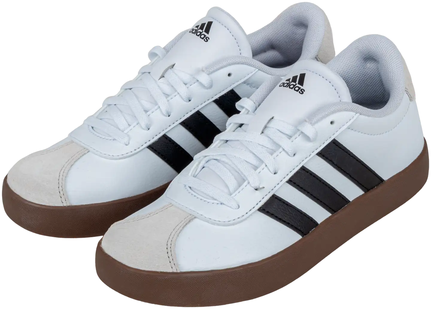 adidas lasten tennarit VL Court 3.0 K ID9062 - WHT/BLK/GRE - 1