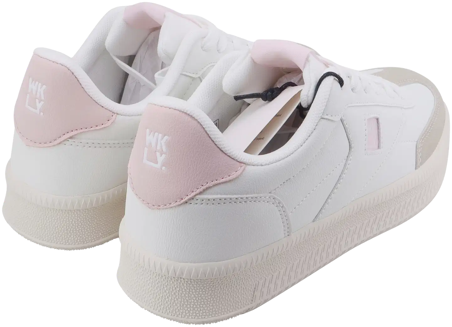 WKLY. naisten tennarit Florence LD86210 - White/pink - 2