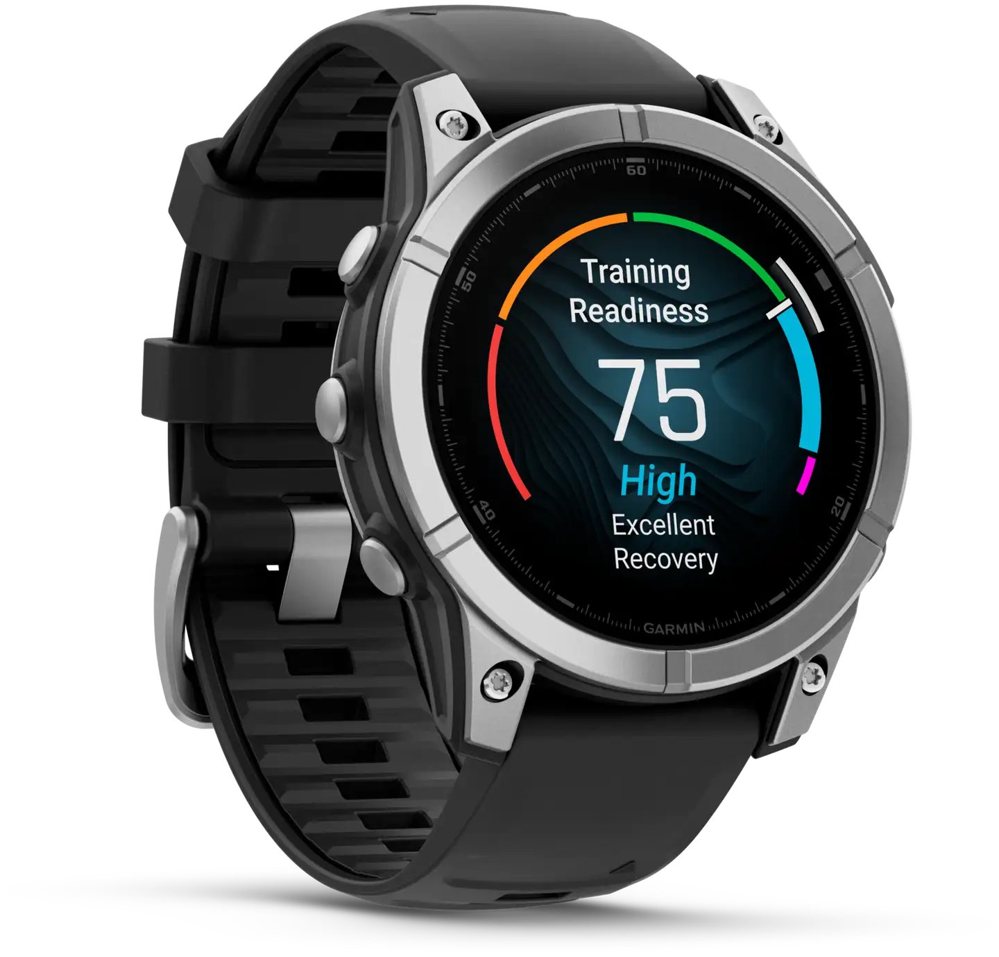 Garmin urheilukello Fenix E AMOLED 47 mm ruostumaton teräs/musta - 6