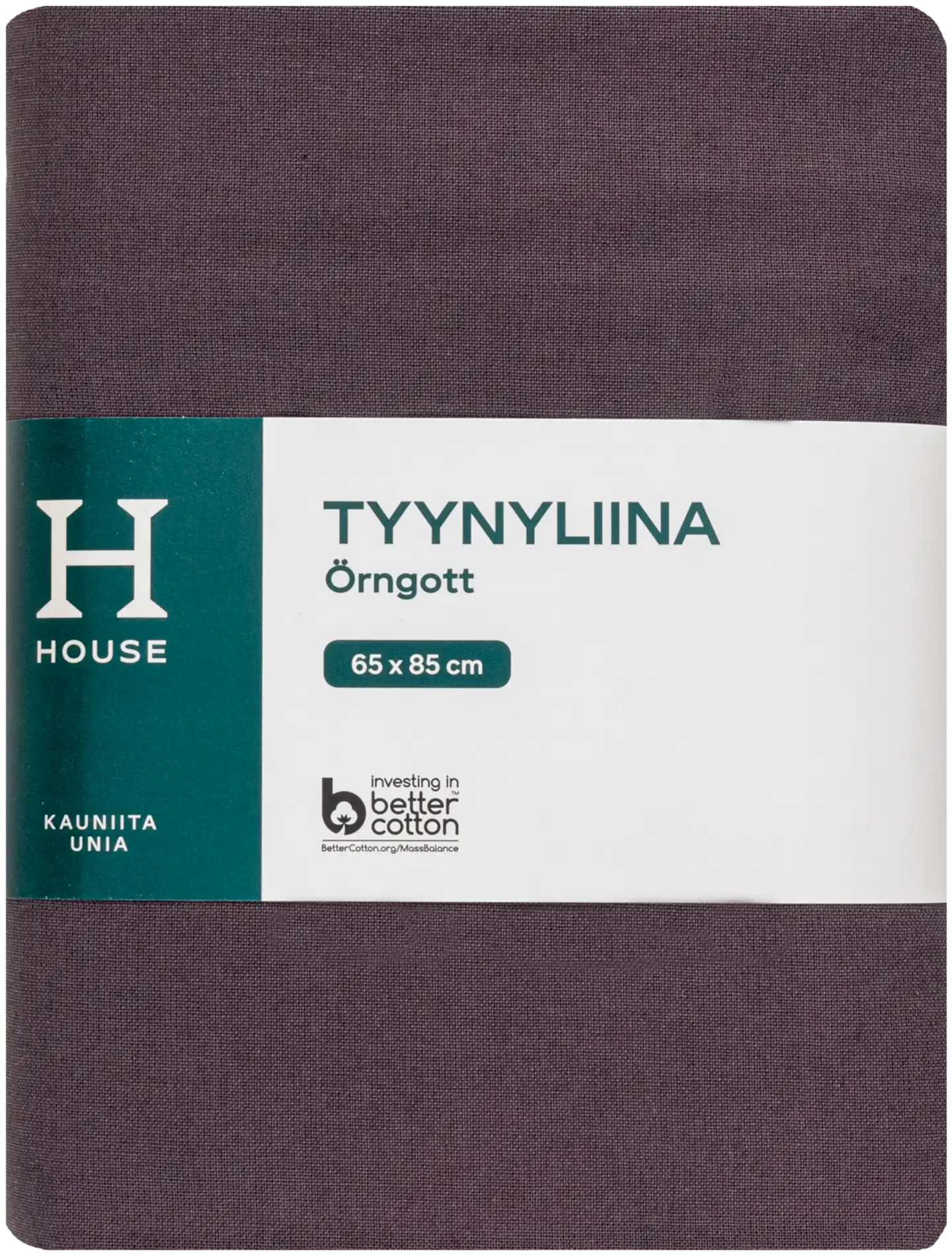 House iso tyynyliina 65 x 85 cm tumman harmaa