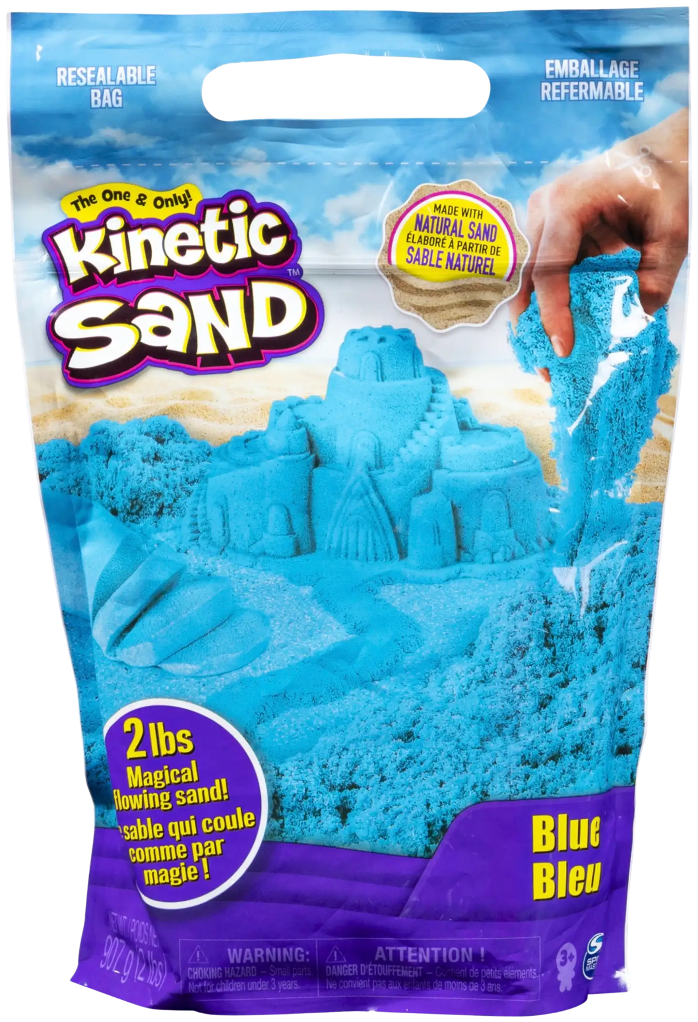 Kinetic Sand sininen 900g