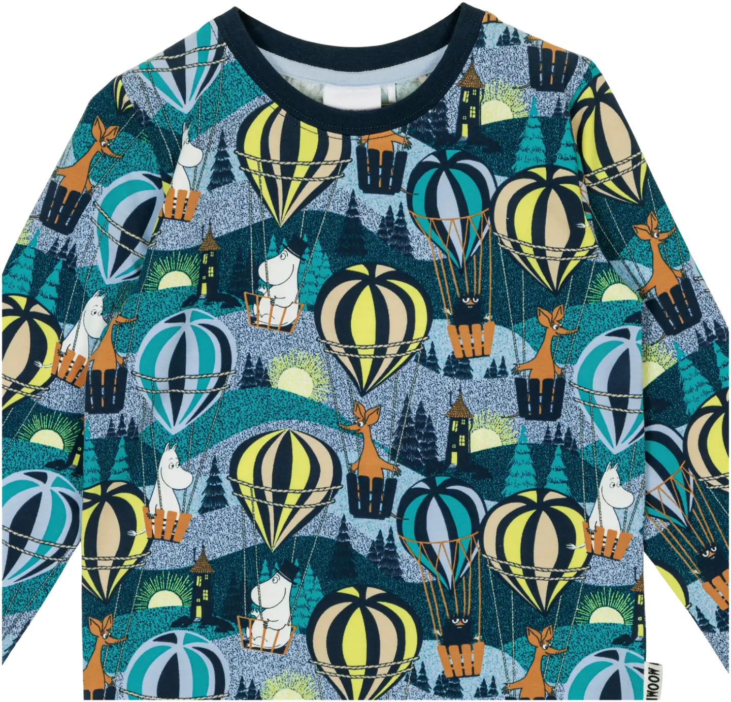 Muumi lasten paita Aamulento 591314 - SININEN - 3