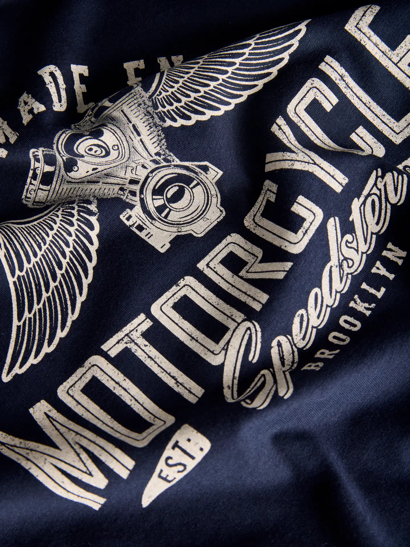 JJ REBEL miesten t-paita Jrebmatheo - Navy Blazer - 3