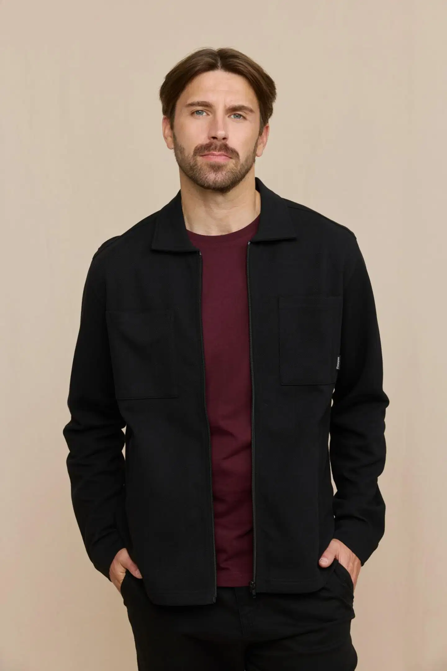 Finlayson miesten paitatakki - Black - 3