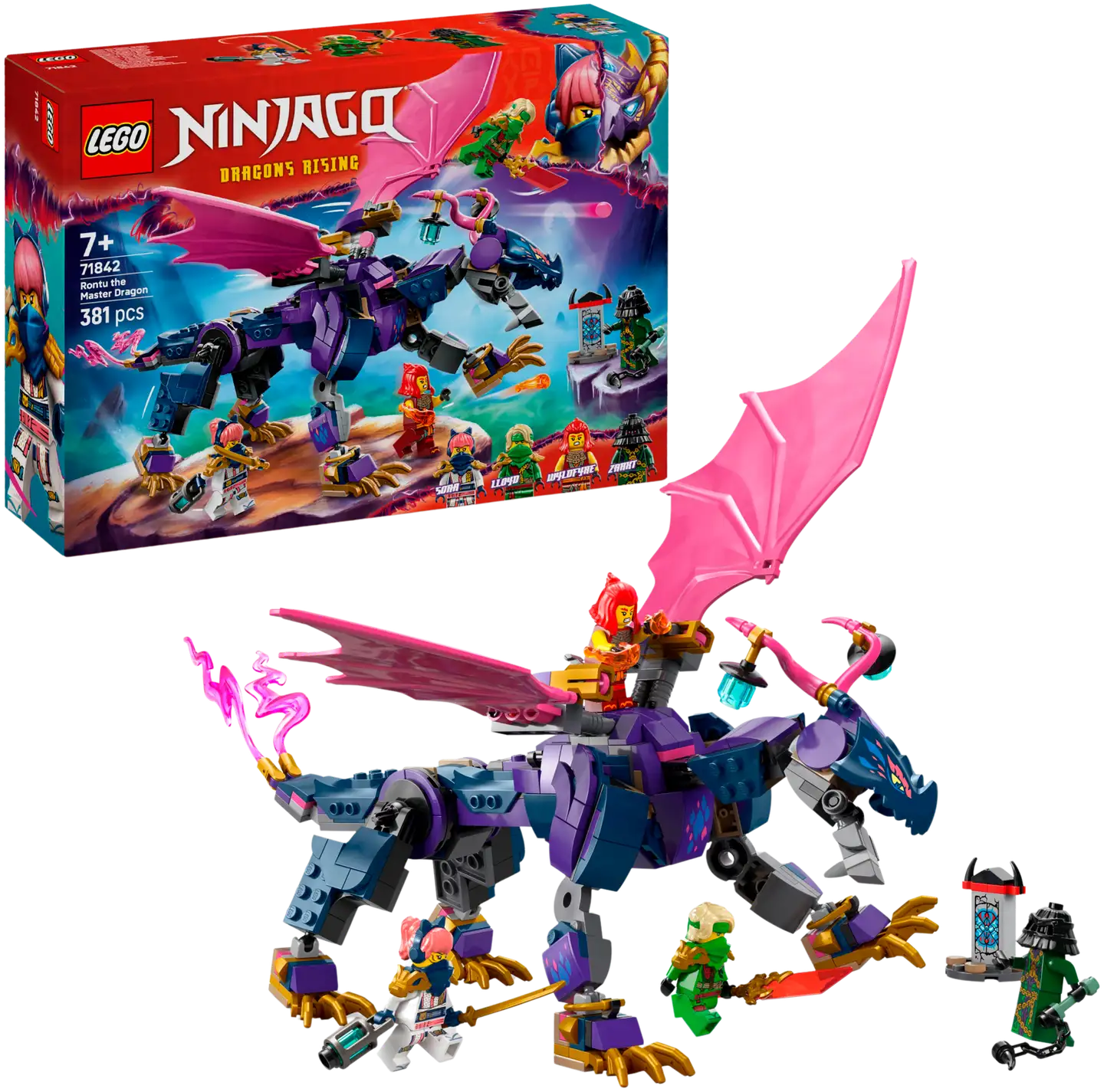 LEGO® Ninjago 71842 Rontu-mestarilohikäärme - 1