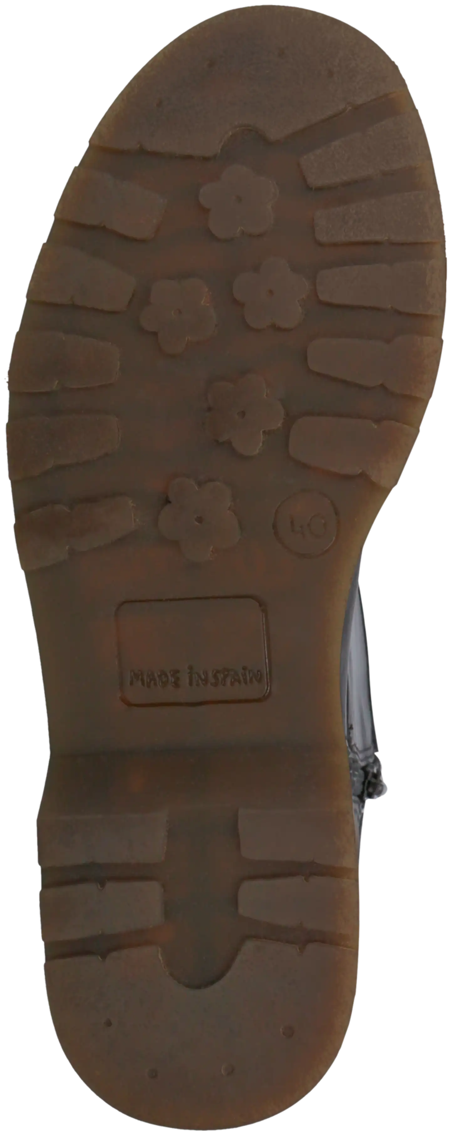 WKLY. naisten nahkaiset biker-bootsit Rock - Blk - 2
