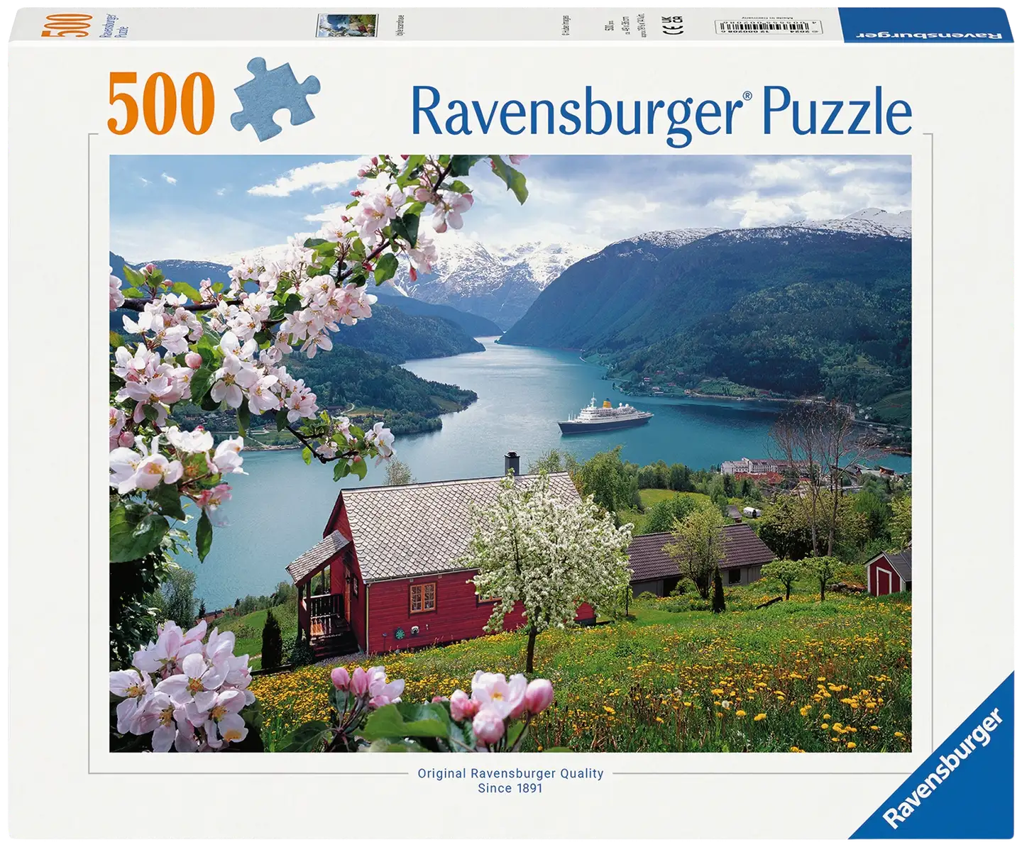 Ravensburger palapeli 500 palaa, erilaisia - 2