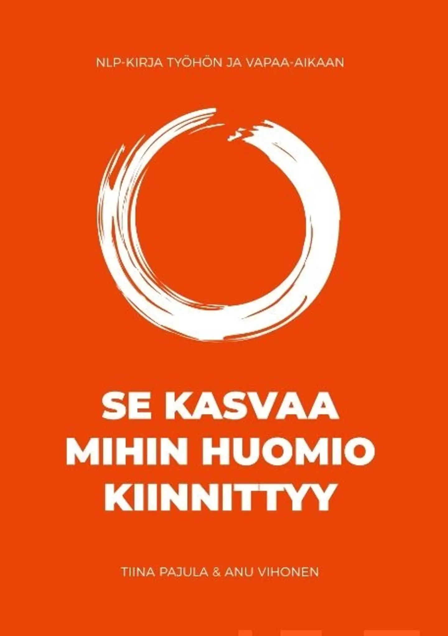 Vihonen, Se kasvaa mihin huomio kiinnittyy - NLP-kirja työhön ja vapaa-aikaan