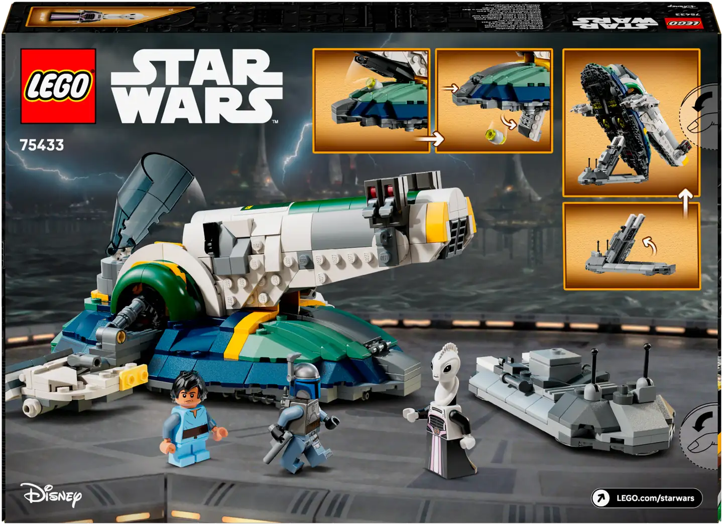 LEGO® Star Wars TM 75433 Jango Fettin tähtilaiva - 5