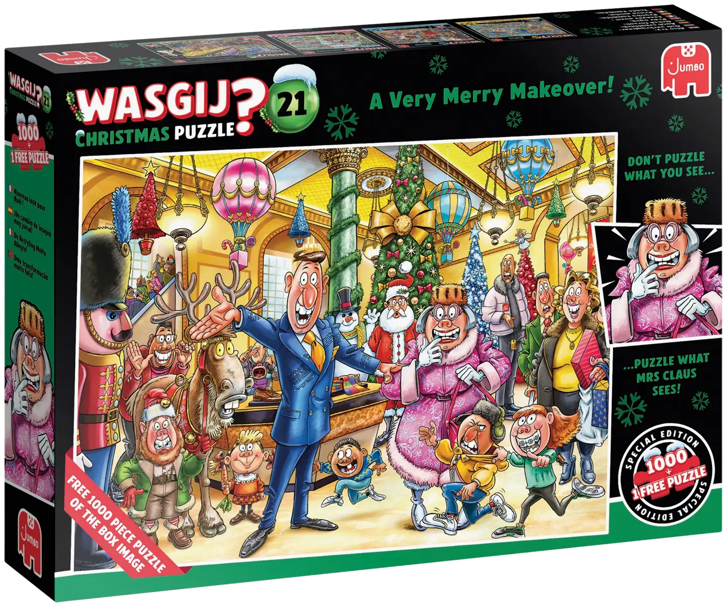 Wasgij Christmas no 21 2x1000pcs - 1