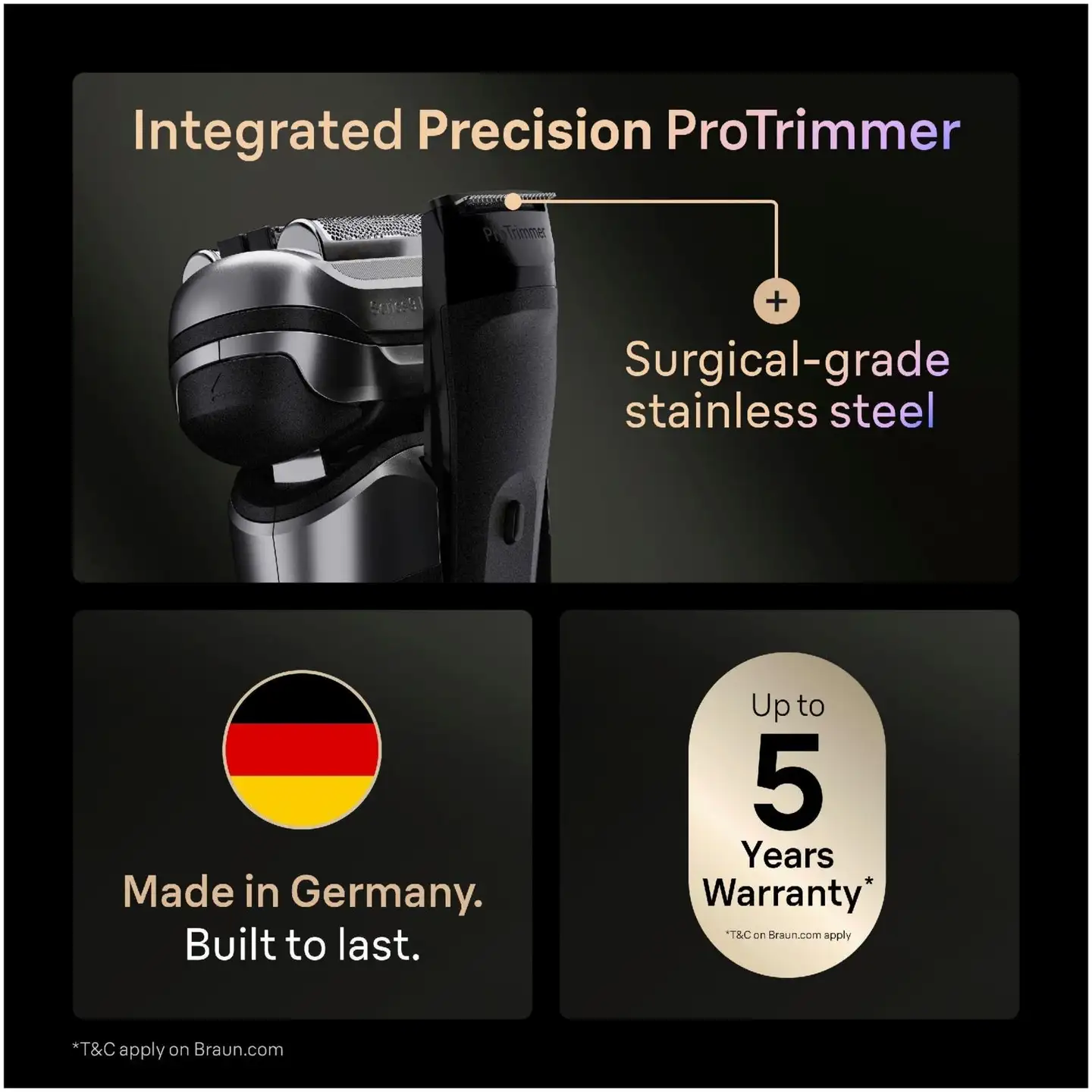 Braun parranajokone Series 9 9667cc - 2