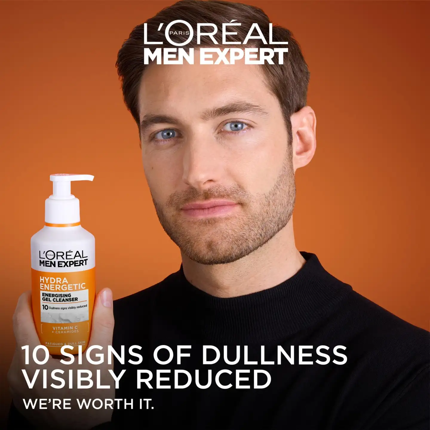 L'Oréal Paris Men Expert Hydra Energetic virkistävä puhdistusgeeli kasvoille 260 ml - 3