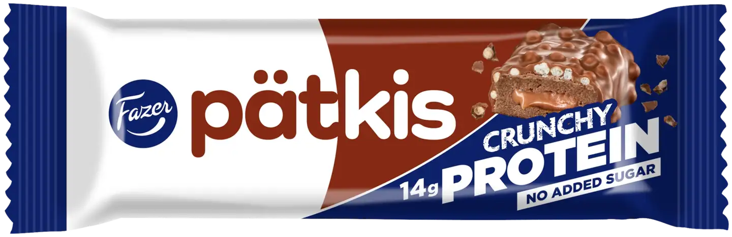 Fazer Pätkis Crunchy proteiinipatukka 45g