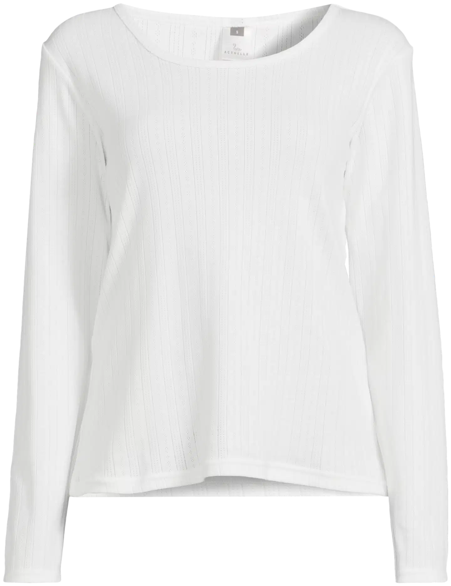 Actuelle naisten pyjama 212A382618 - White/ red check - 5