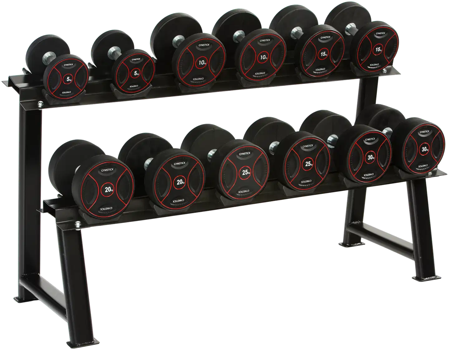 Gymstick käsipainoteline pro 6 parille