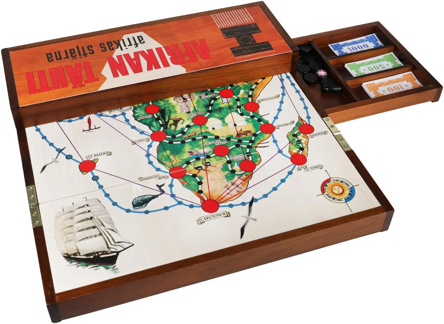 Peliko Afrikan Tähti puinen - 2