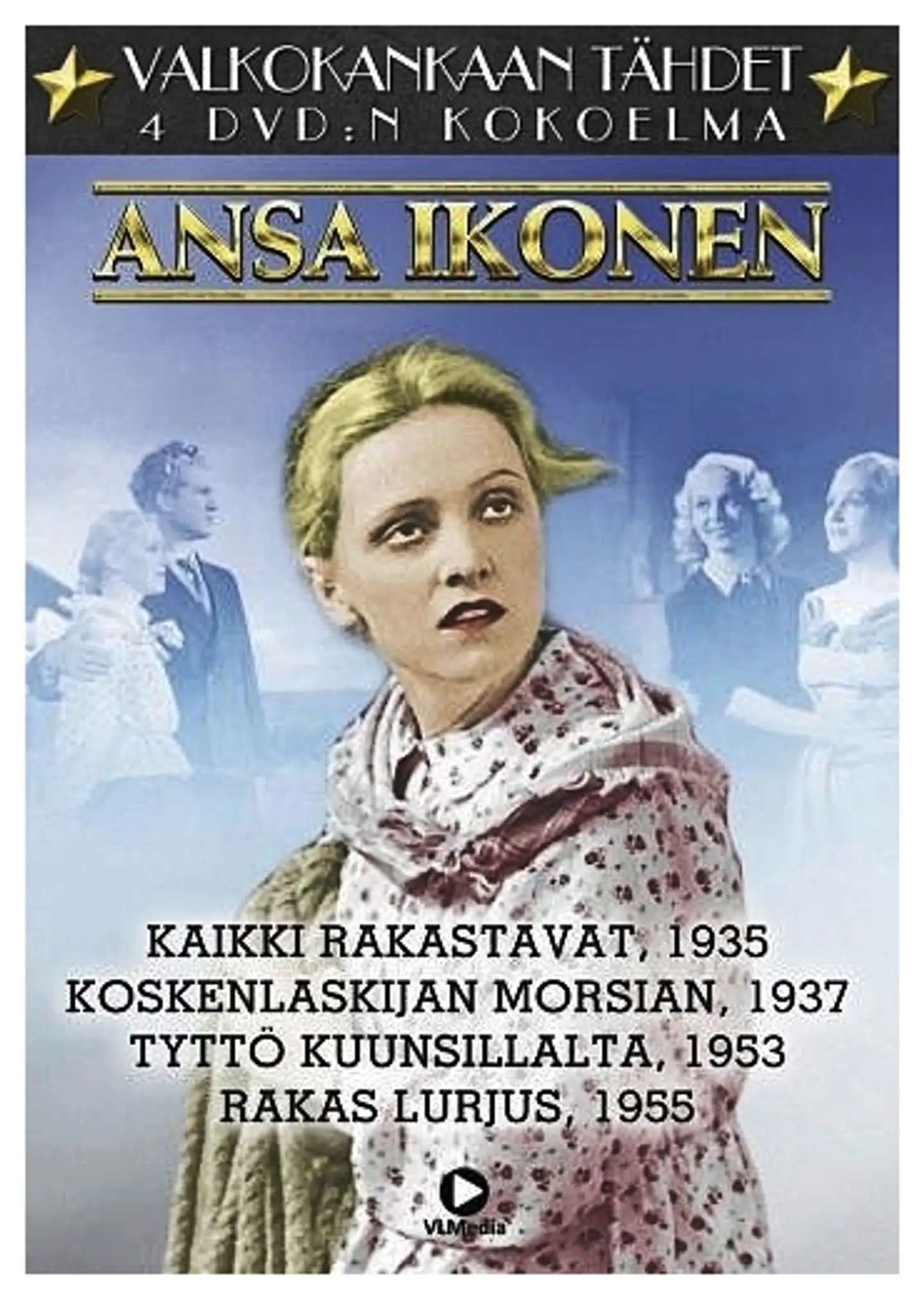 Valkokankaan tähdet: Ansa Ikonen 4DVD