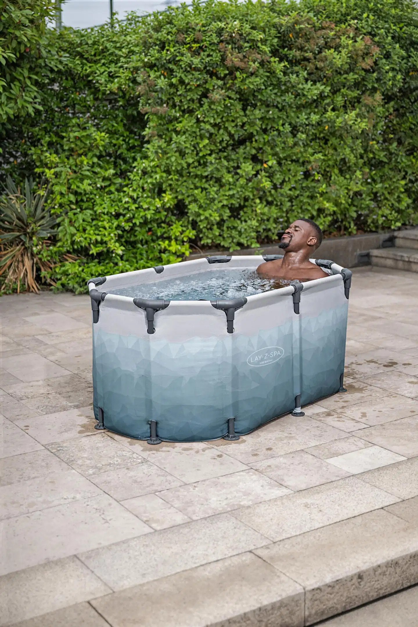 Lay-Z-Spa Kylmäallas Ovaali 150 Cm - 4