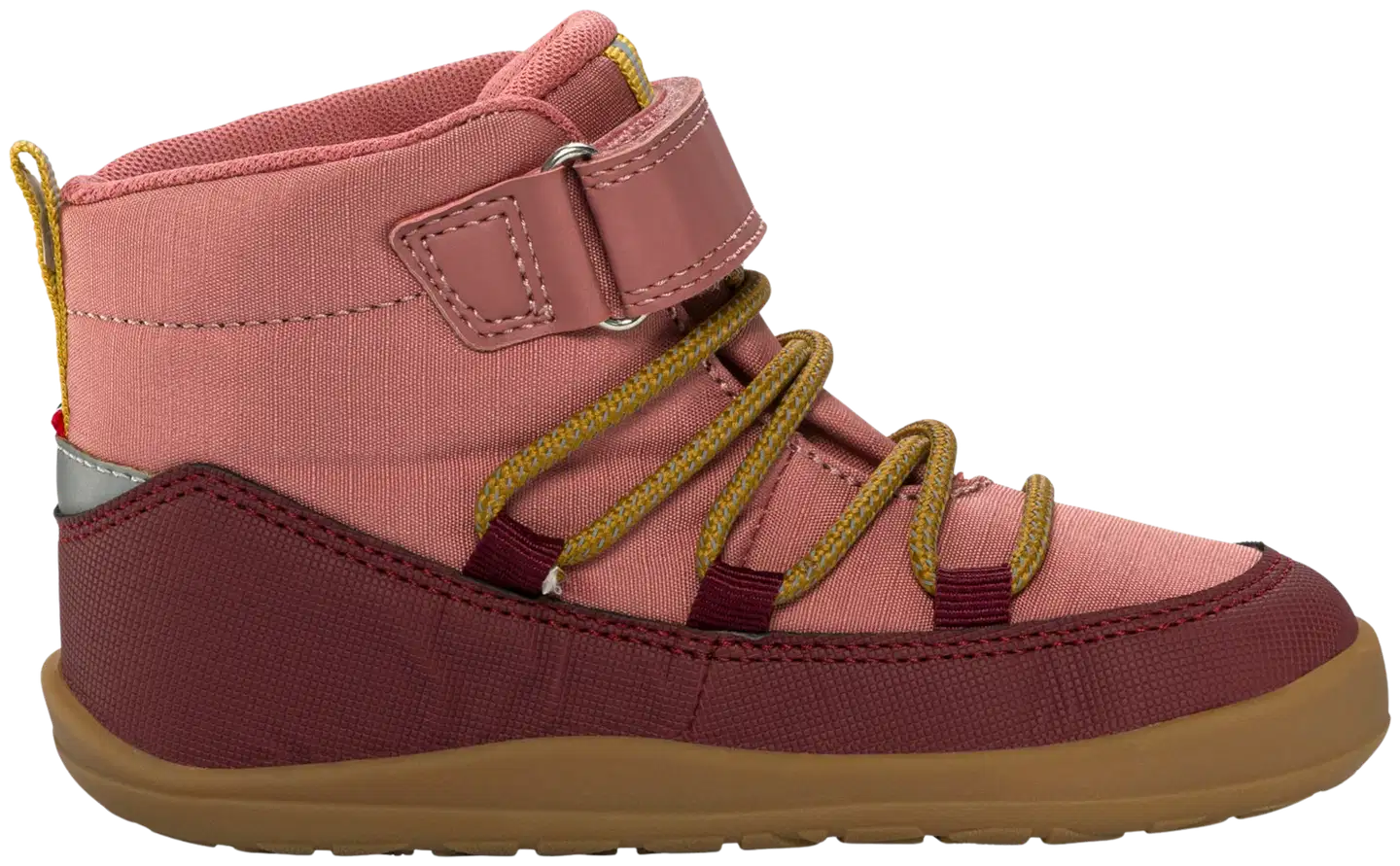 Viking lasten vedenpitävä paljasjalkakenkä välikauteen Birch Barefoot Mid - Pink - 3