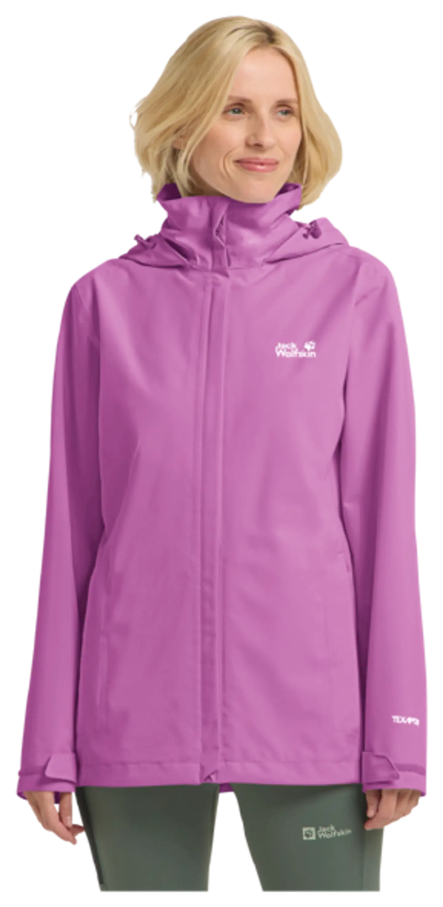 Jack Wolfskin naisten kuoritakki Trailtime - Foxglove - 3