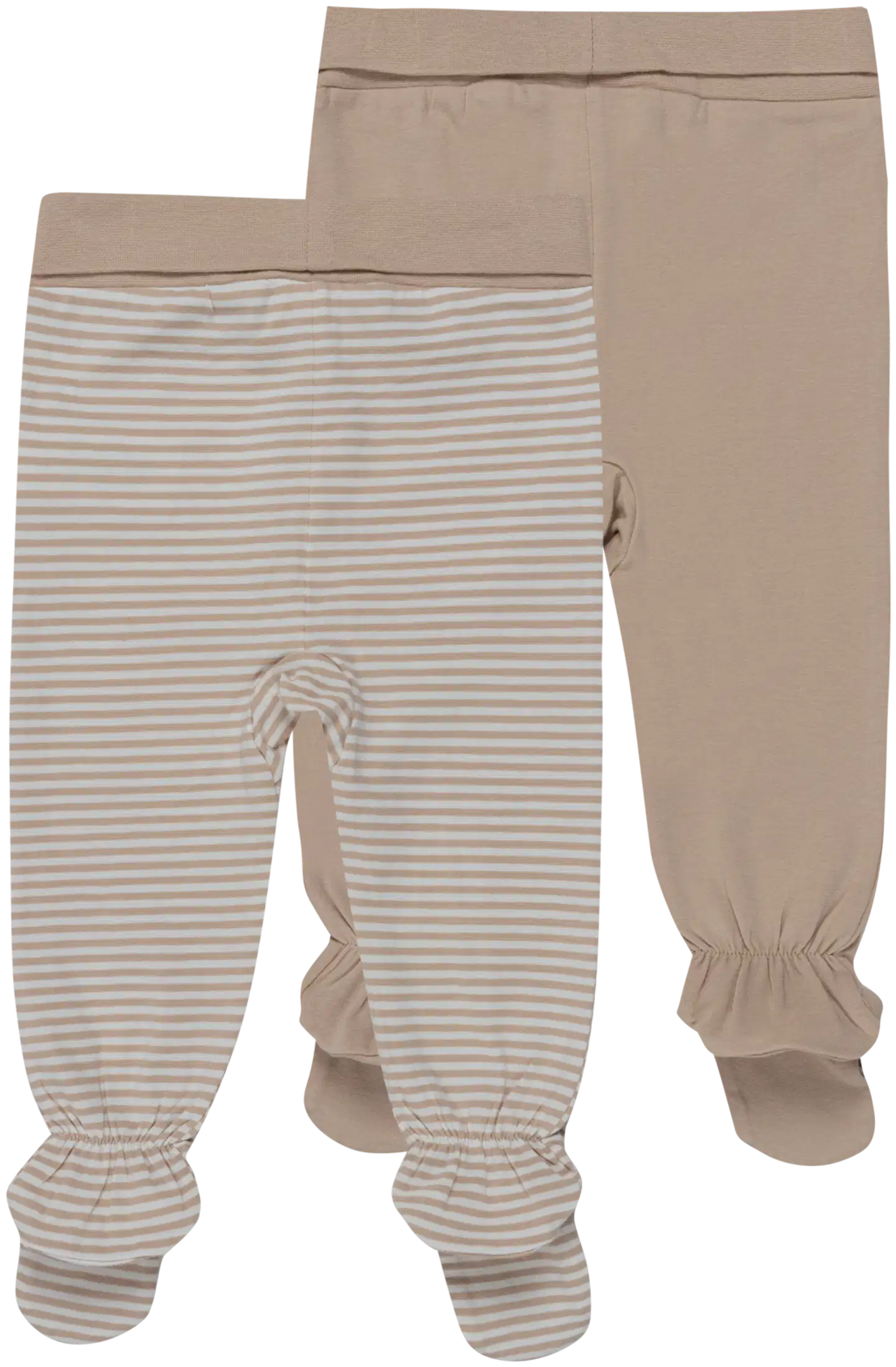 Ciraf vauvojen potkuhousut 250B263019 2-pack - beige stripes - 2
