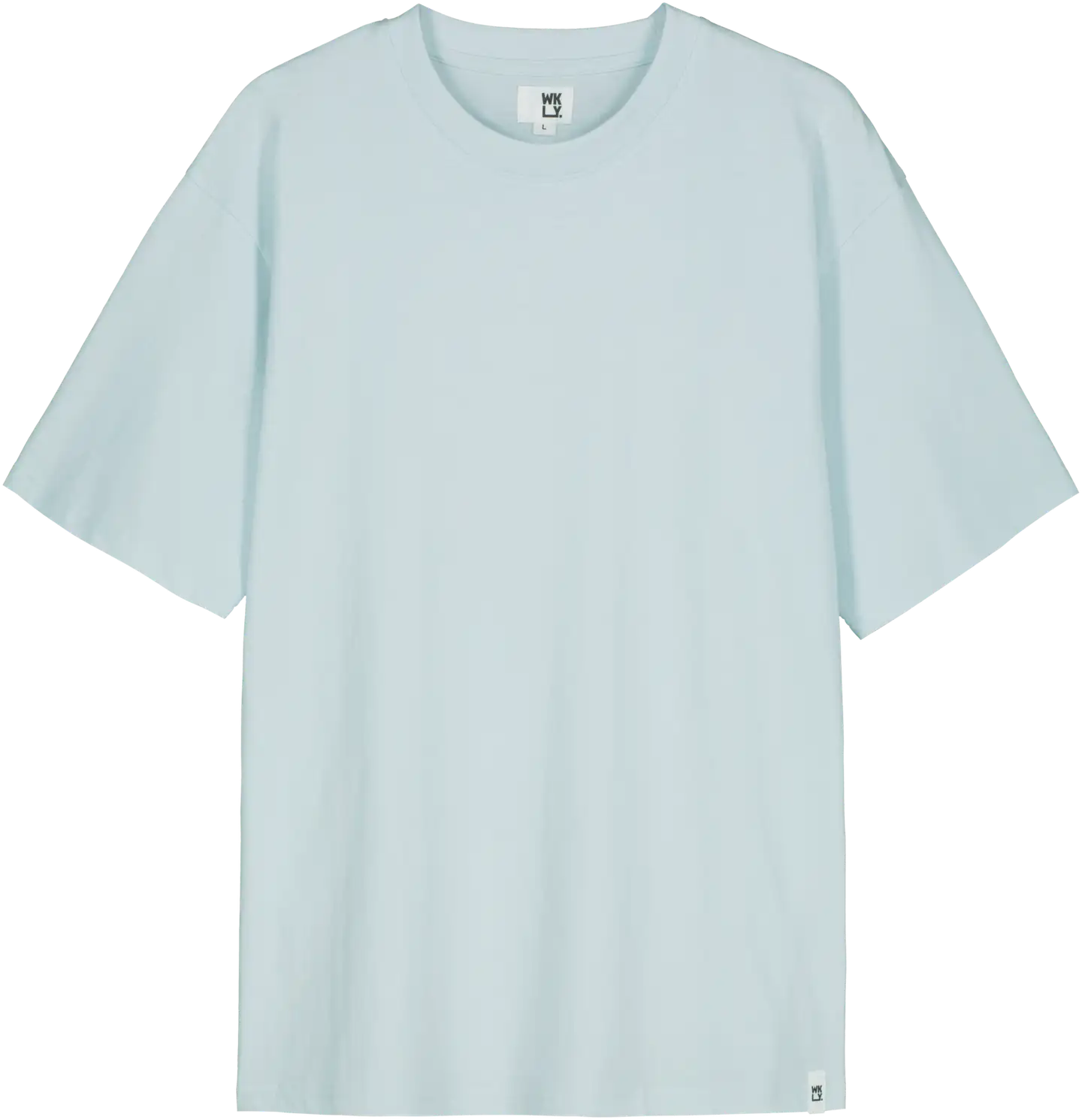 WKLY. miesten t-paita oversize 195W252515 - Light Blue - 1