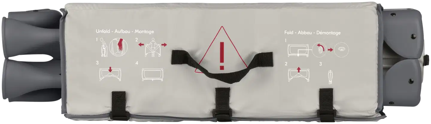 Hauck matkasänky Sleep N Easyfold harmaa - 7