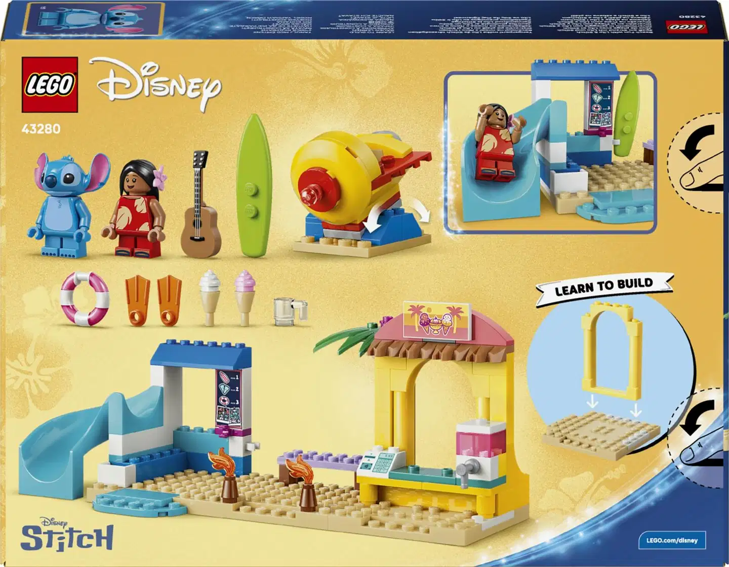 LEGO® Disney Classic 43280 Rantahupia Lilon ja Stitchin kanssa - 4