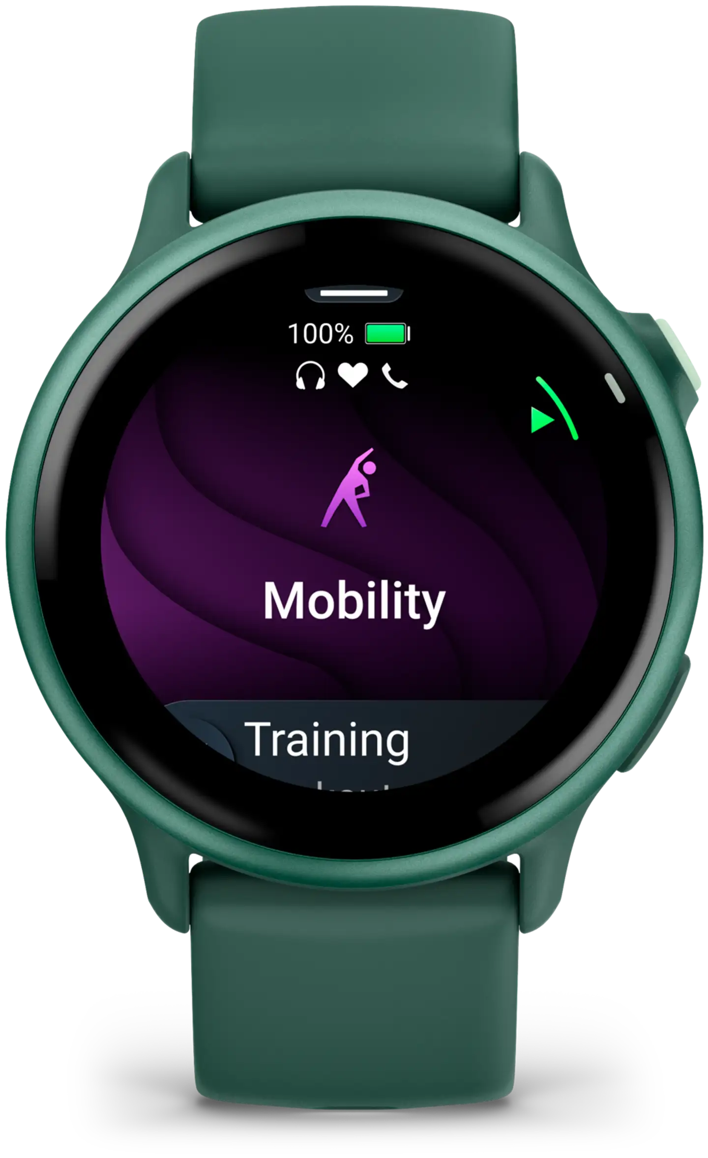 Garmin älykello Vivoactive 6 metallinen jaspiksenvihreä ja jaspiksenvihreä hihna - 4