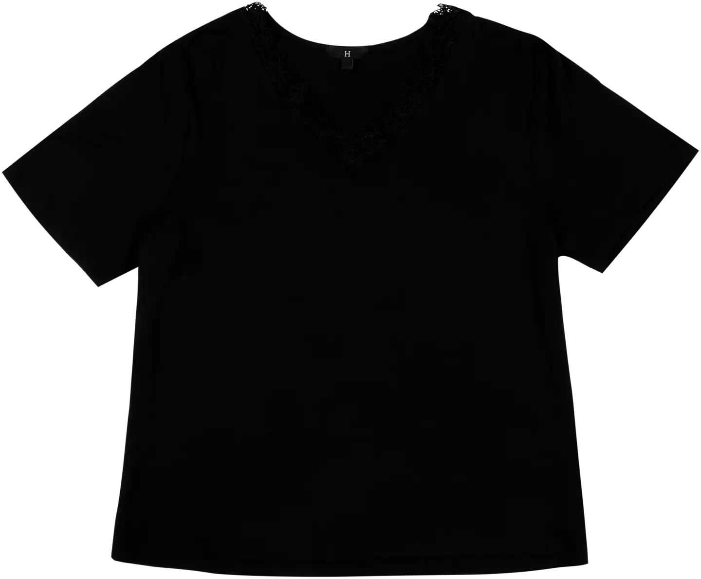 House naisten t-paita 213H292509 - Jet Black - 1