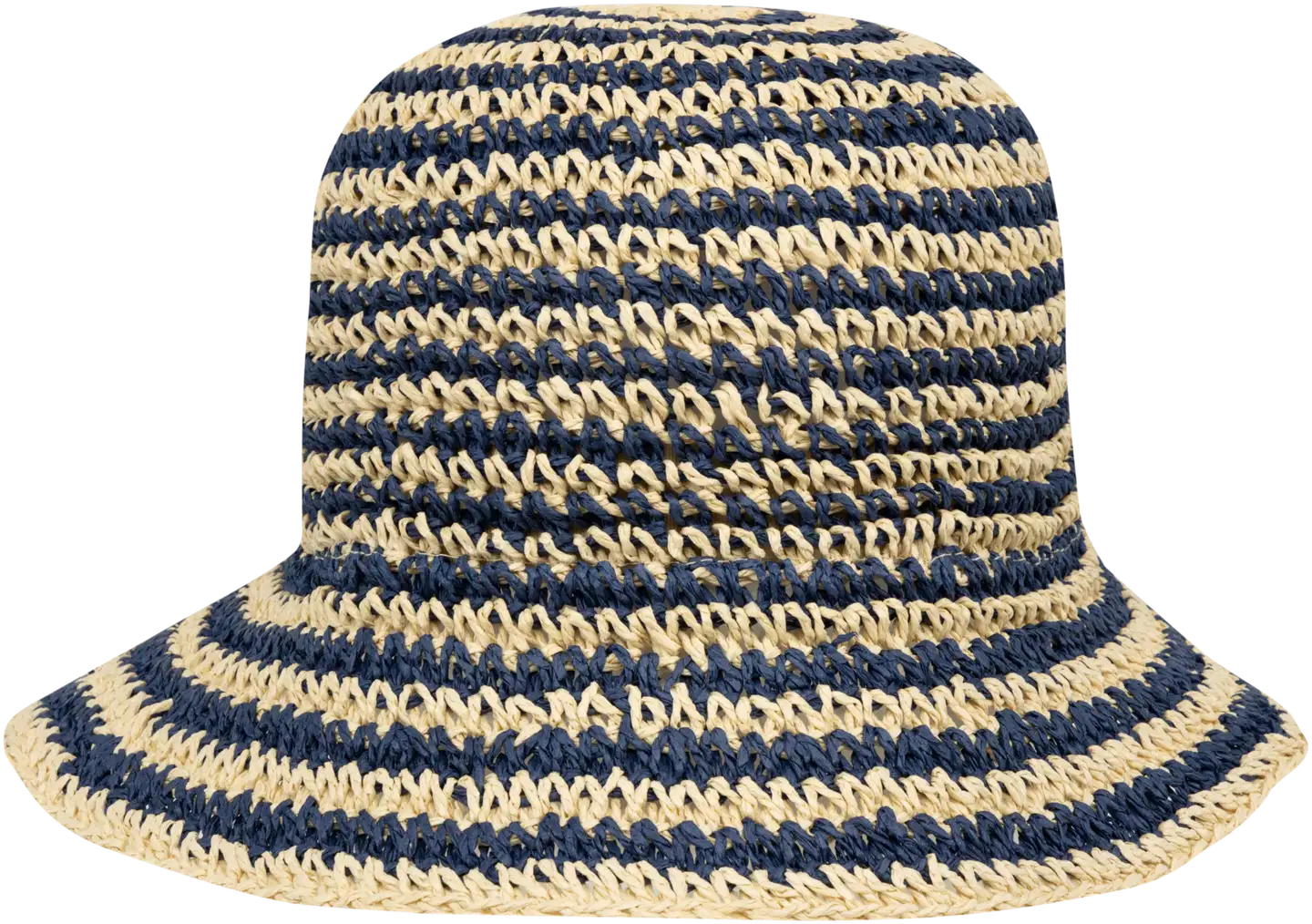 TEX naisten raidallinen lierihattu I283878 - BLUE