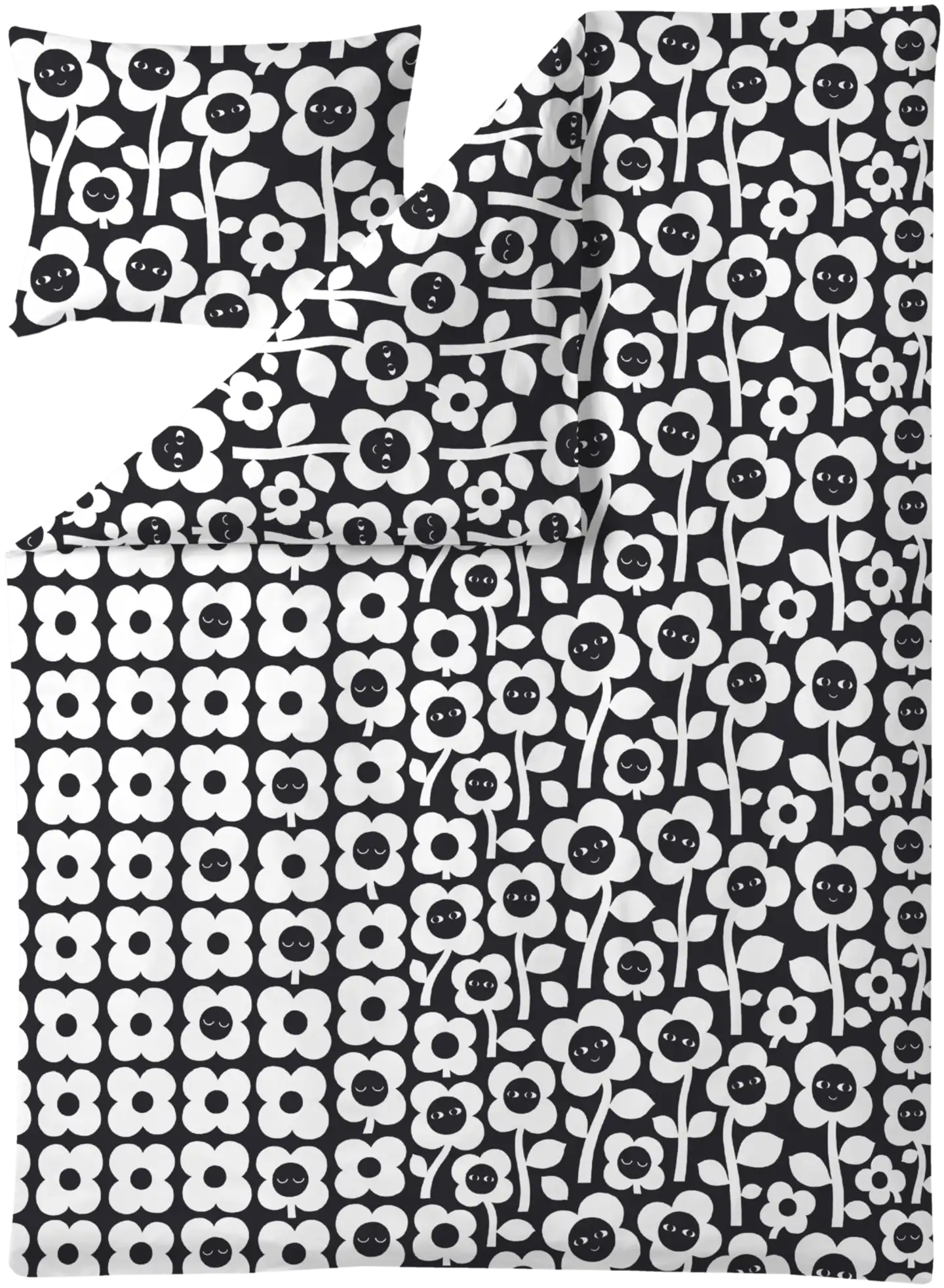 Finlayson pussilakanasetti Kukkariemu 150X210+50X60 mu-va - 1