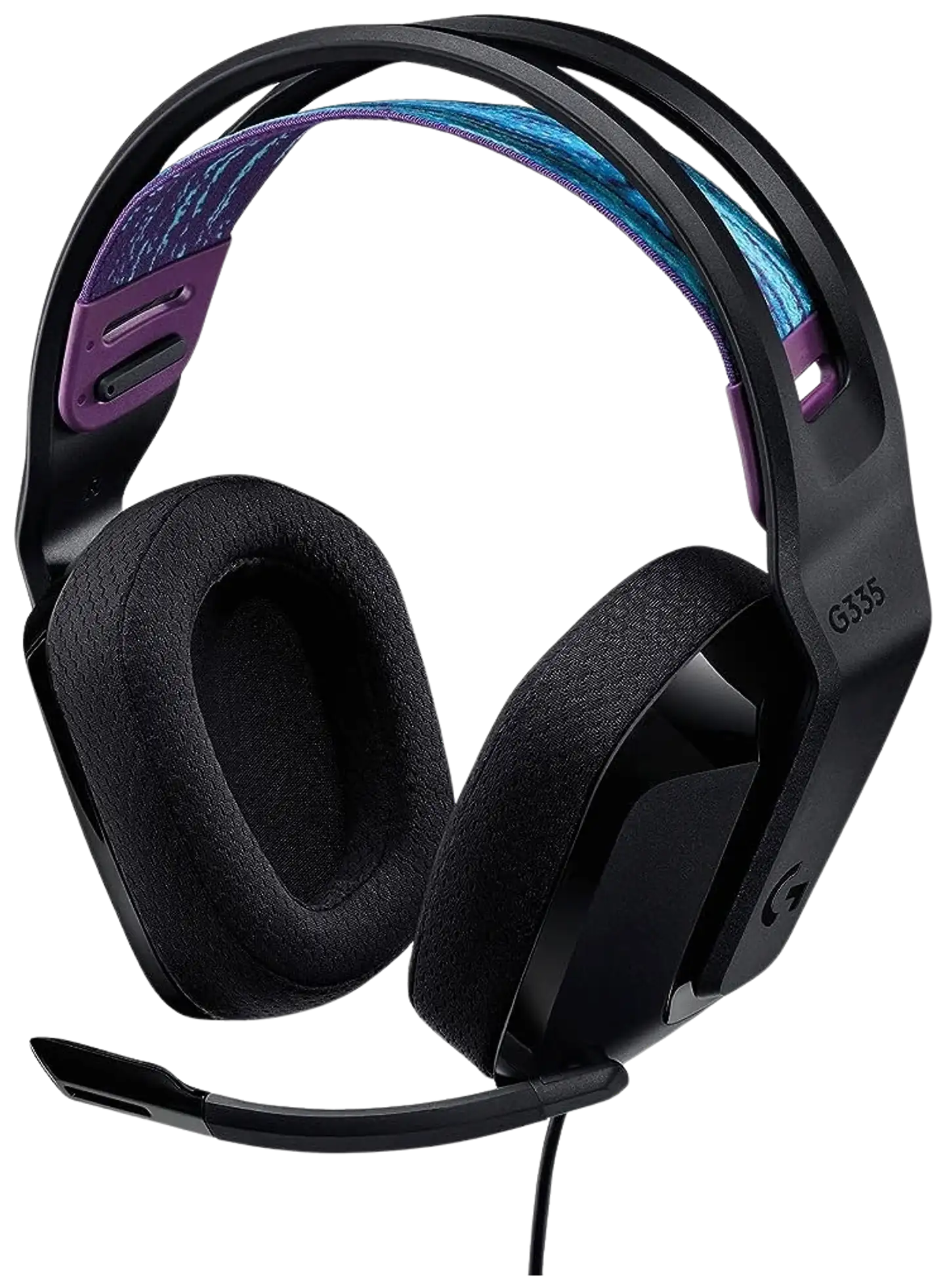 LOGITECH G335 Wired Gaming Headset - musta - 1