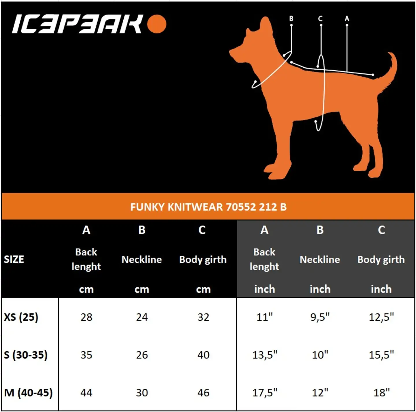 Icepeak Pet Funky neule M musta - 5