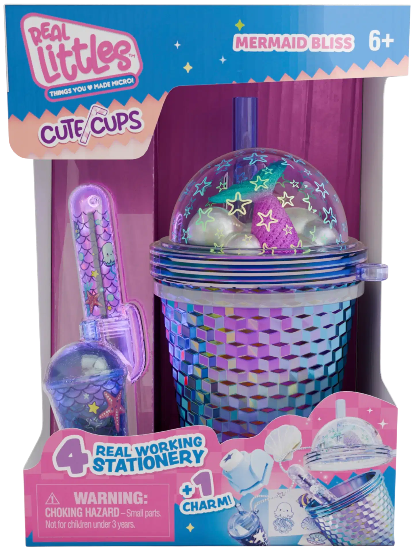 Real Littles Cutie Cups, 6 erilaista - 6