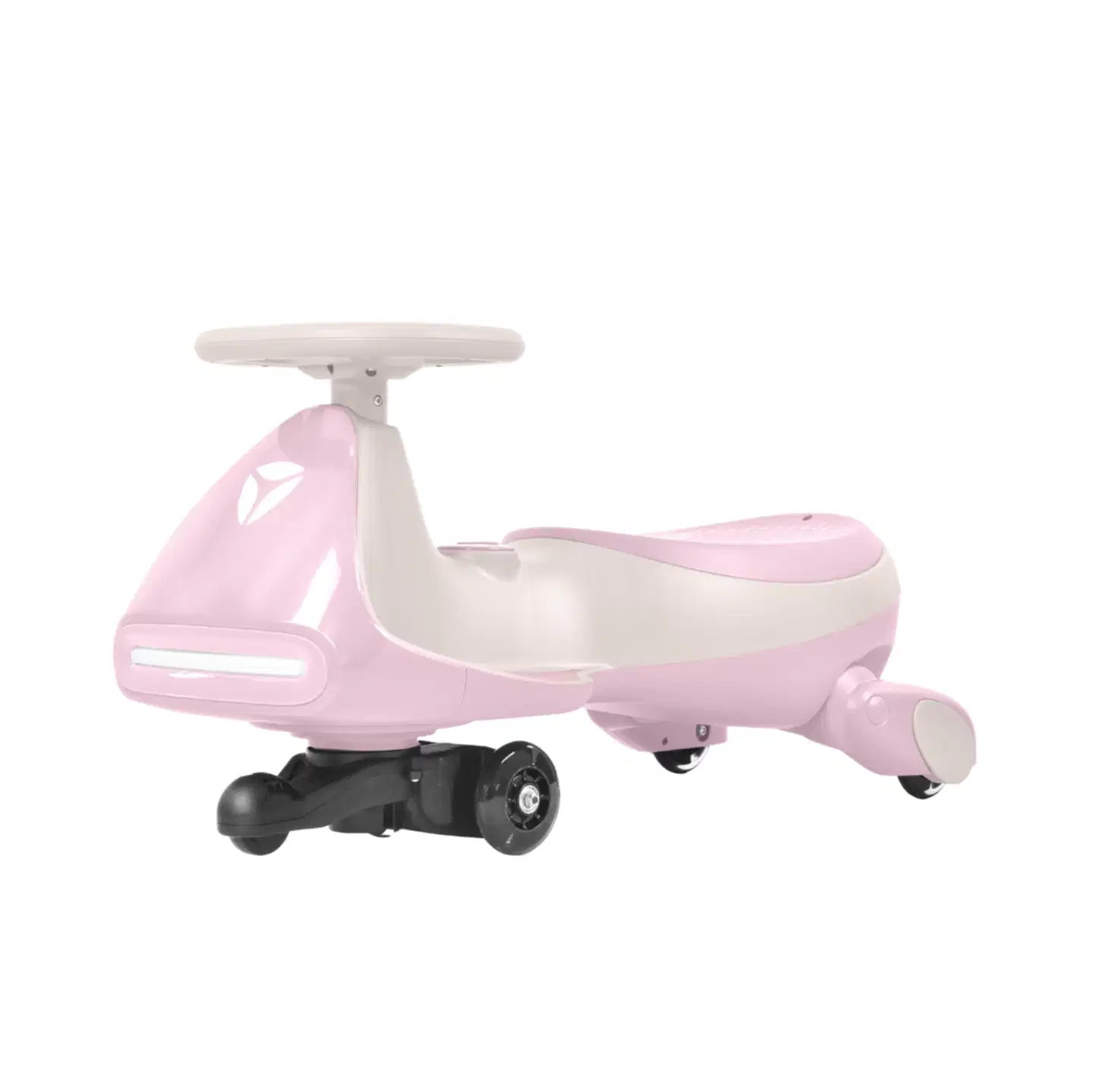 Yadea Wiggle Car sähköpotkauto kaiuttimilla - pinkki, 6km/h, 110W