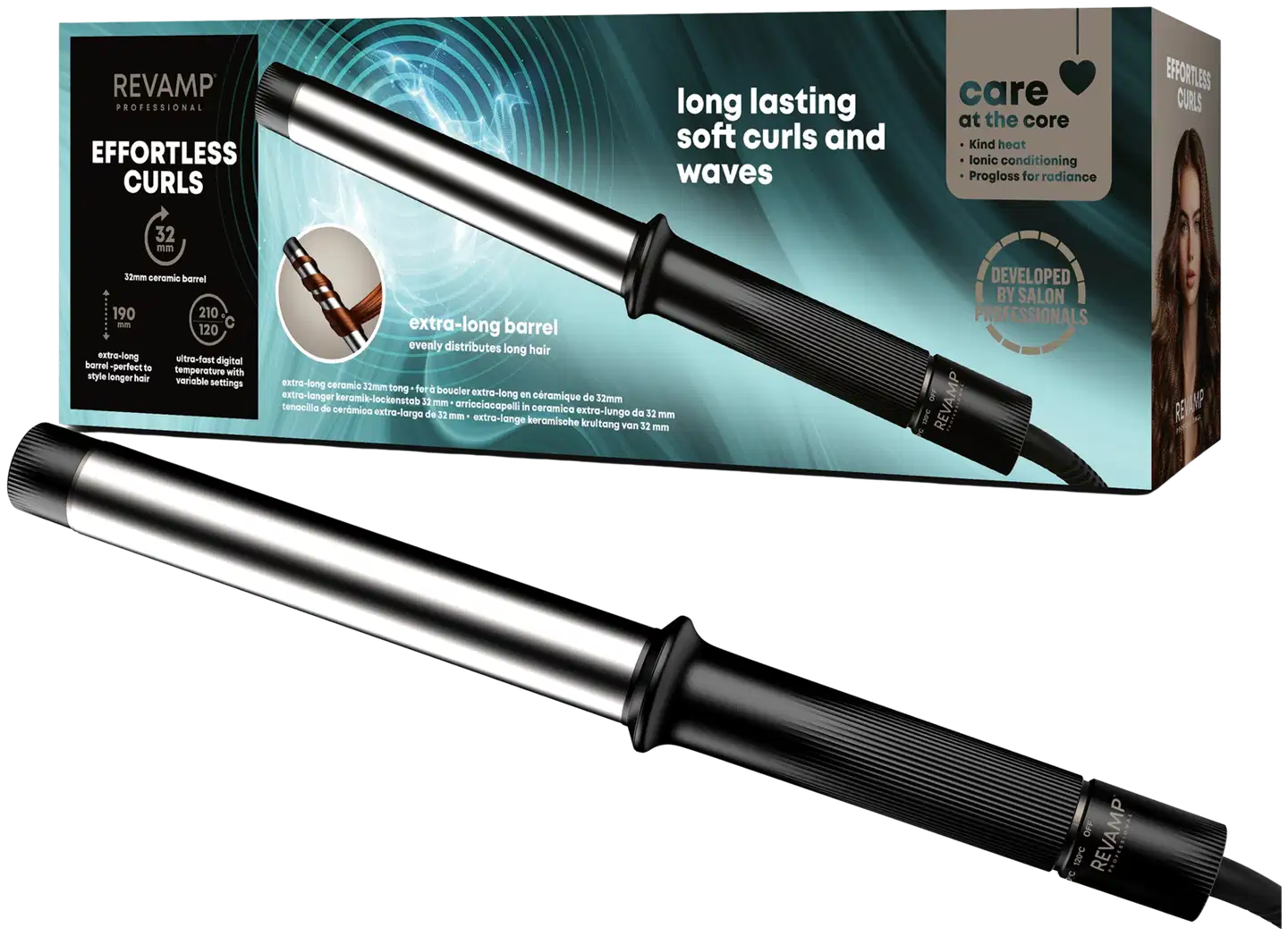 Revamp Effortless Curls Extra-Long 32 mm sauvakiharrin (TO-1250-EU) - 1